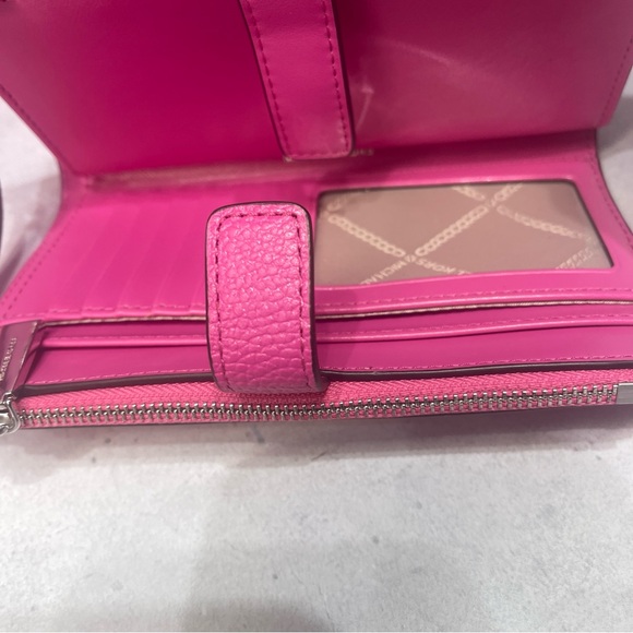 Michael Kors Marilyn Satchel Bag and Wallet Set Cerise - Picture 8 of 8